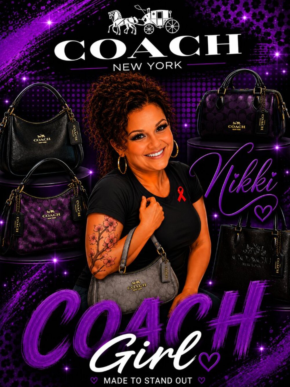 💜 Nikki’s Show Flier 💜